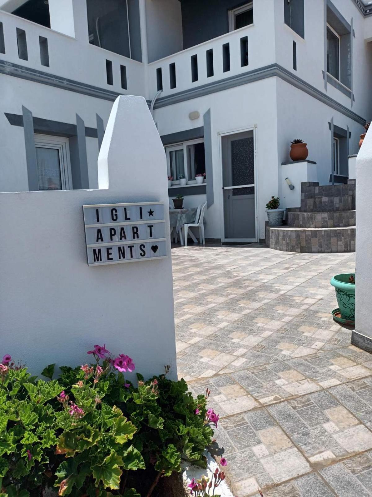 Igli Apartments Arkásza Kültér fotó